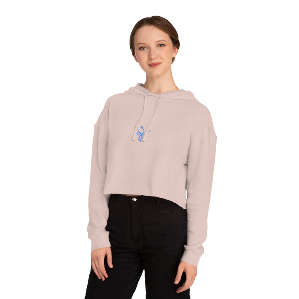 Alyon Society – Hoodie Court Femme Brodé avec Logo Officiel