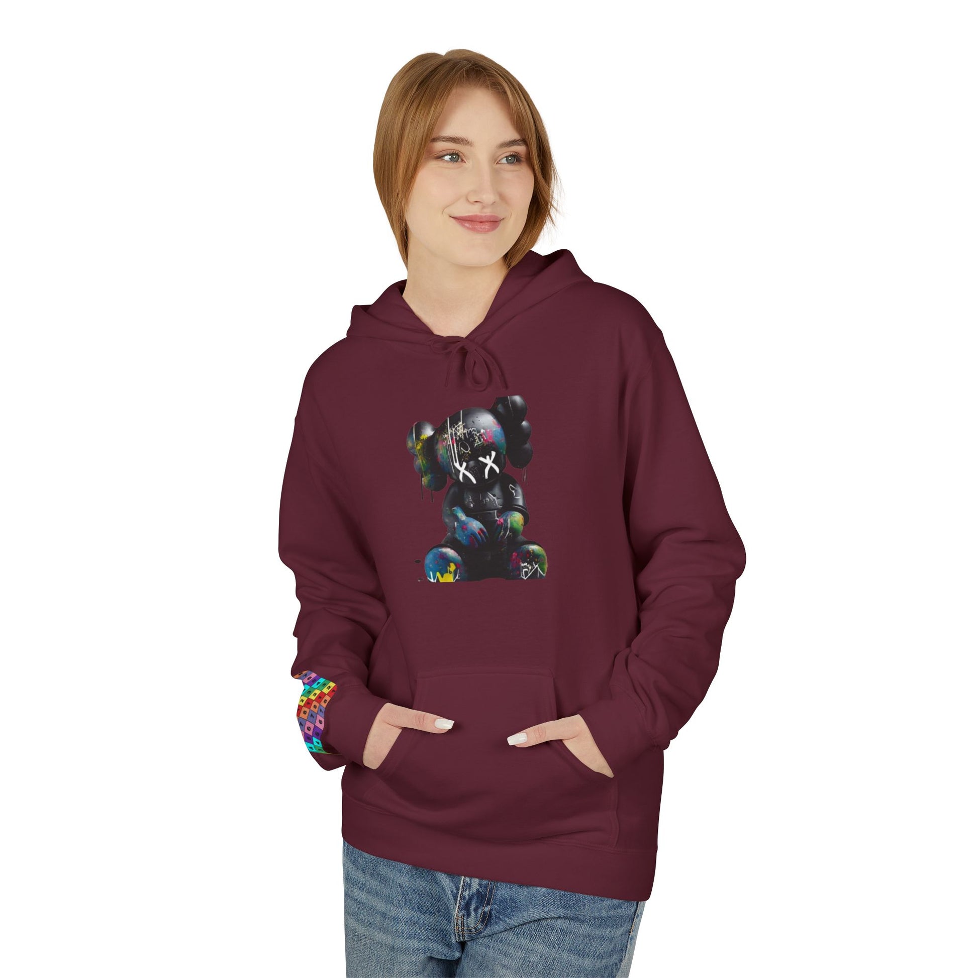 Cosmic Bear Hoodie – Confort Absolu & Style Unique