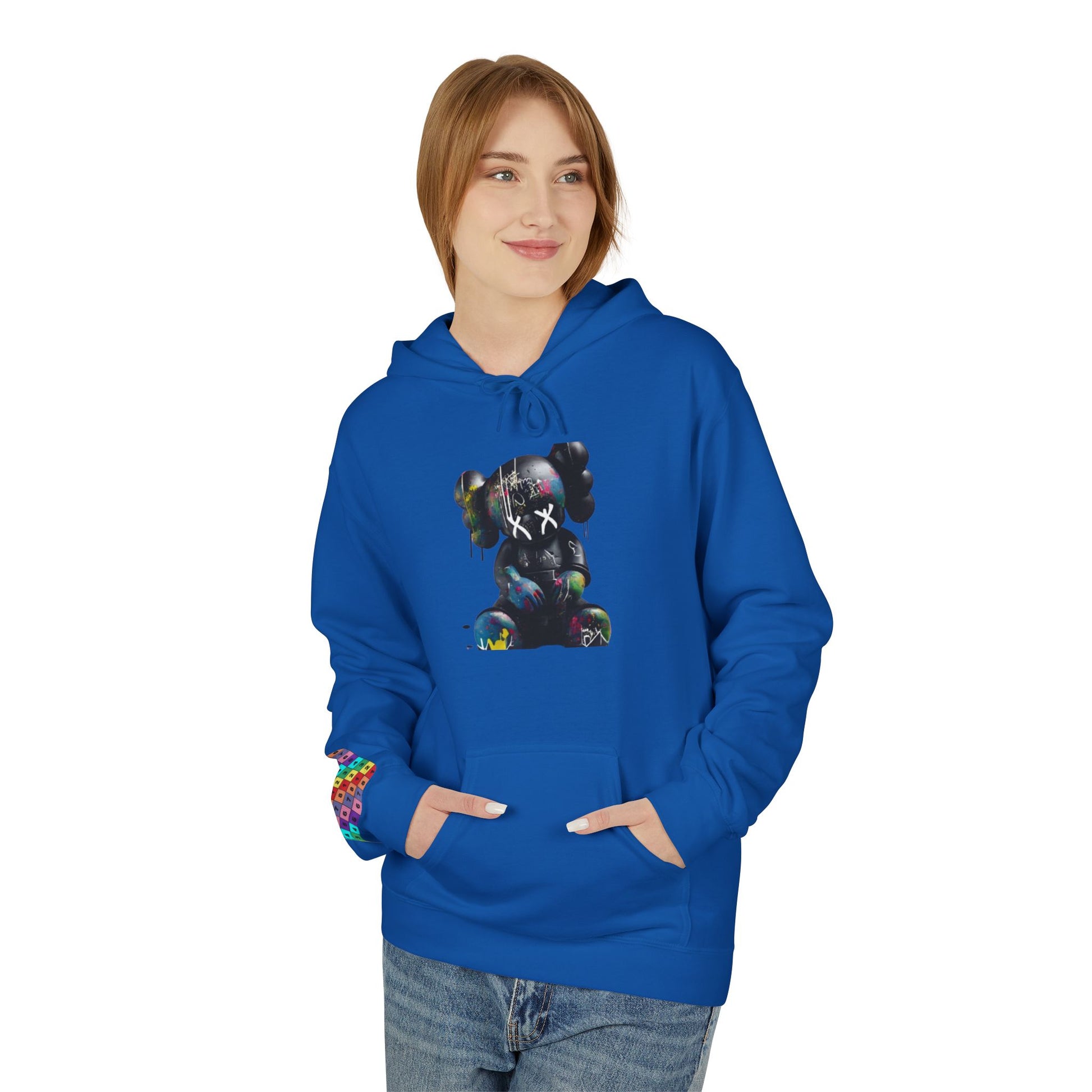 Cosmic Bear Hoodie – Confort Absolu & Style Unique