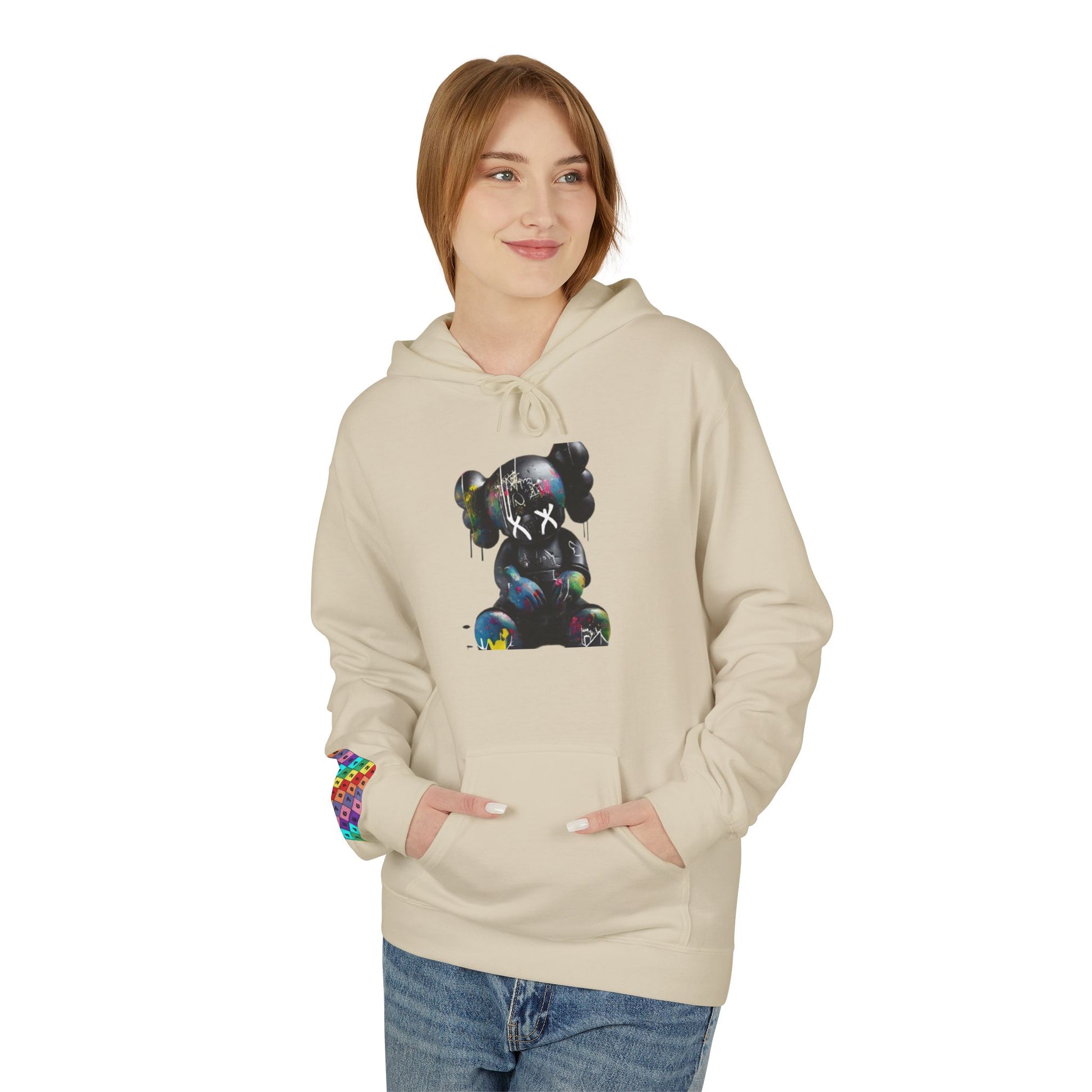 Cosmic Bear Hoodie – Confort Absolu & Style Unique