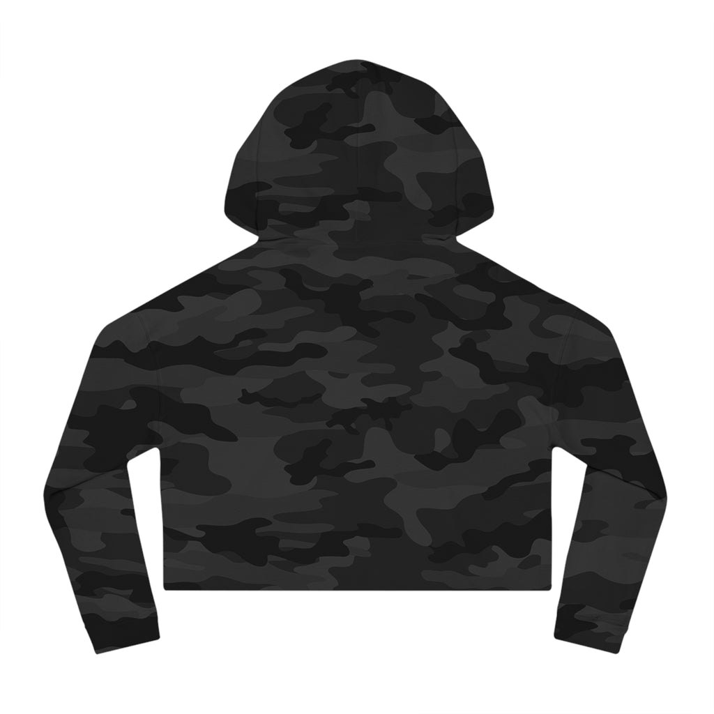 Alyon Society – Hoodie Court Femme Brodé avec Logo Officiel