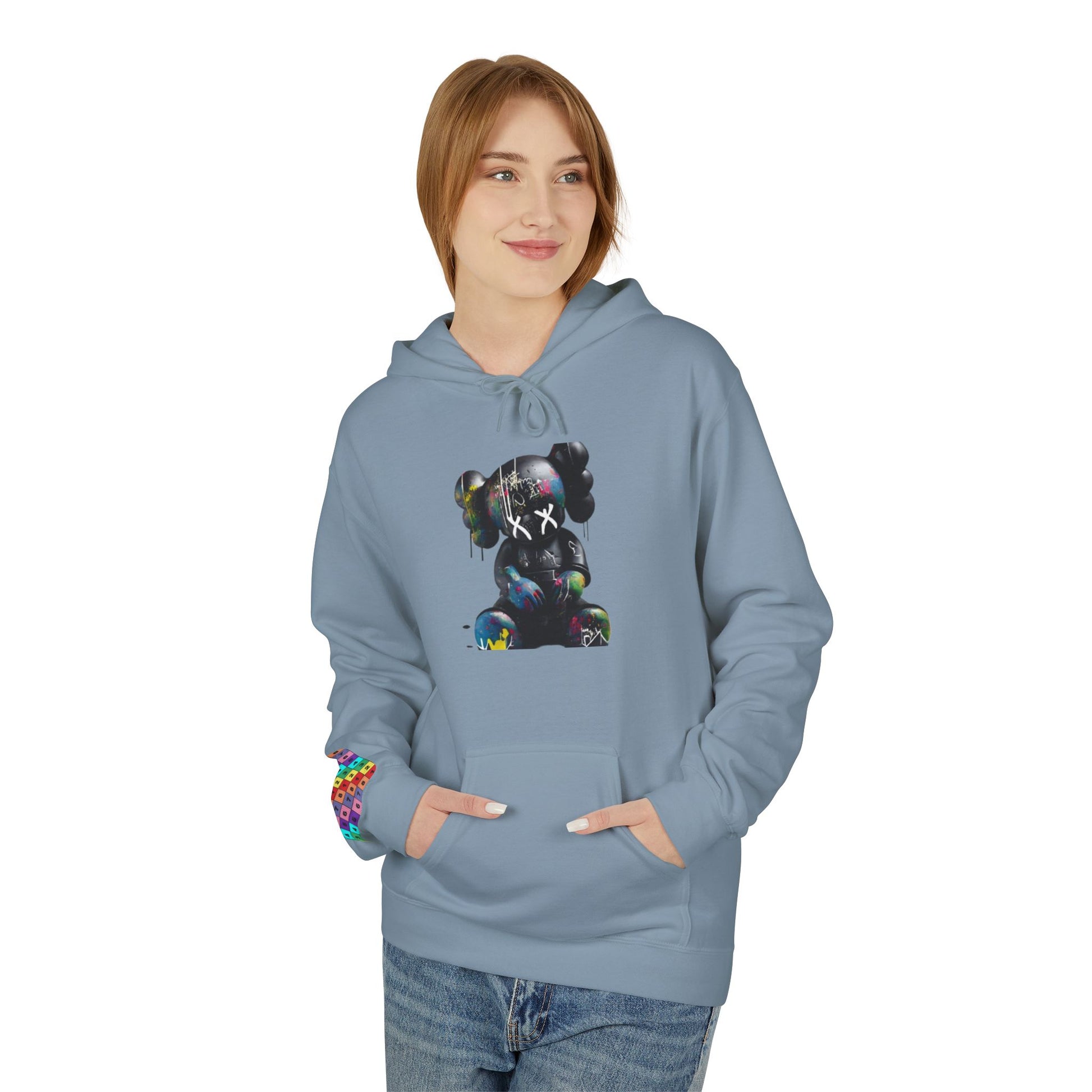 Cosmic Bear Hoodie – Confort Absolu & Style Unique