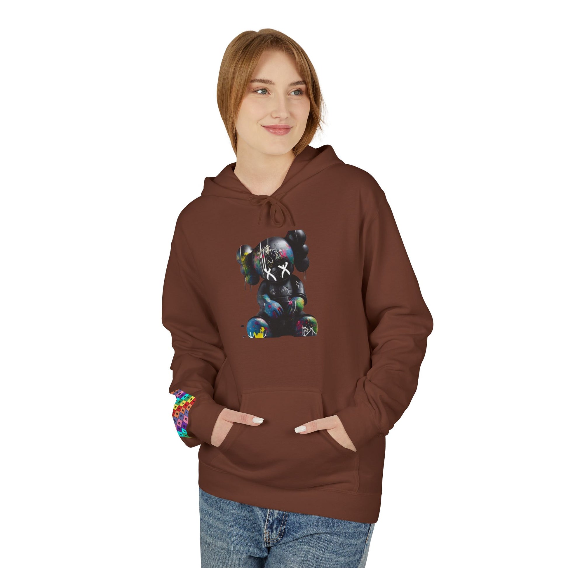 Cosmic Bear Hoodie – Confort Absolu & Style Unique