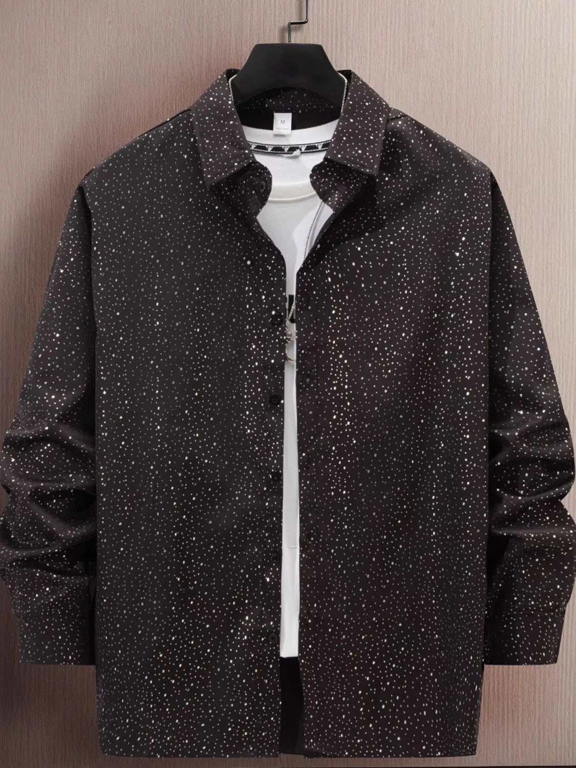 Alyon Society – Chemise Classique Boutonnée Manches Longues