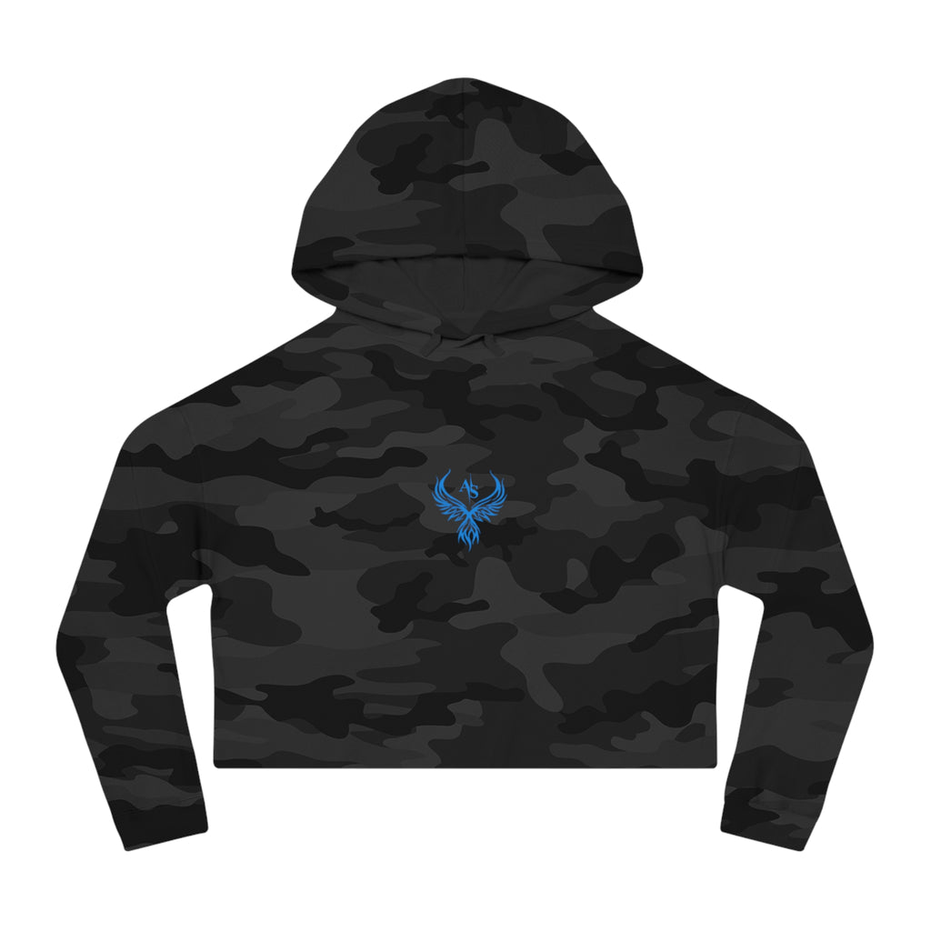 Alyon Society – Hoodie Court Femme Brodé avec Logo Officiel