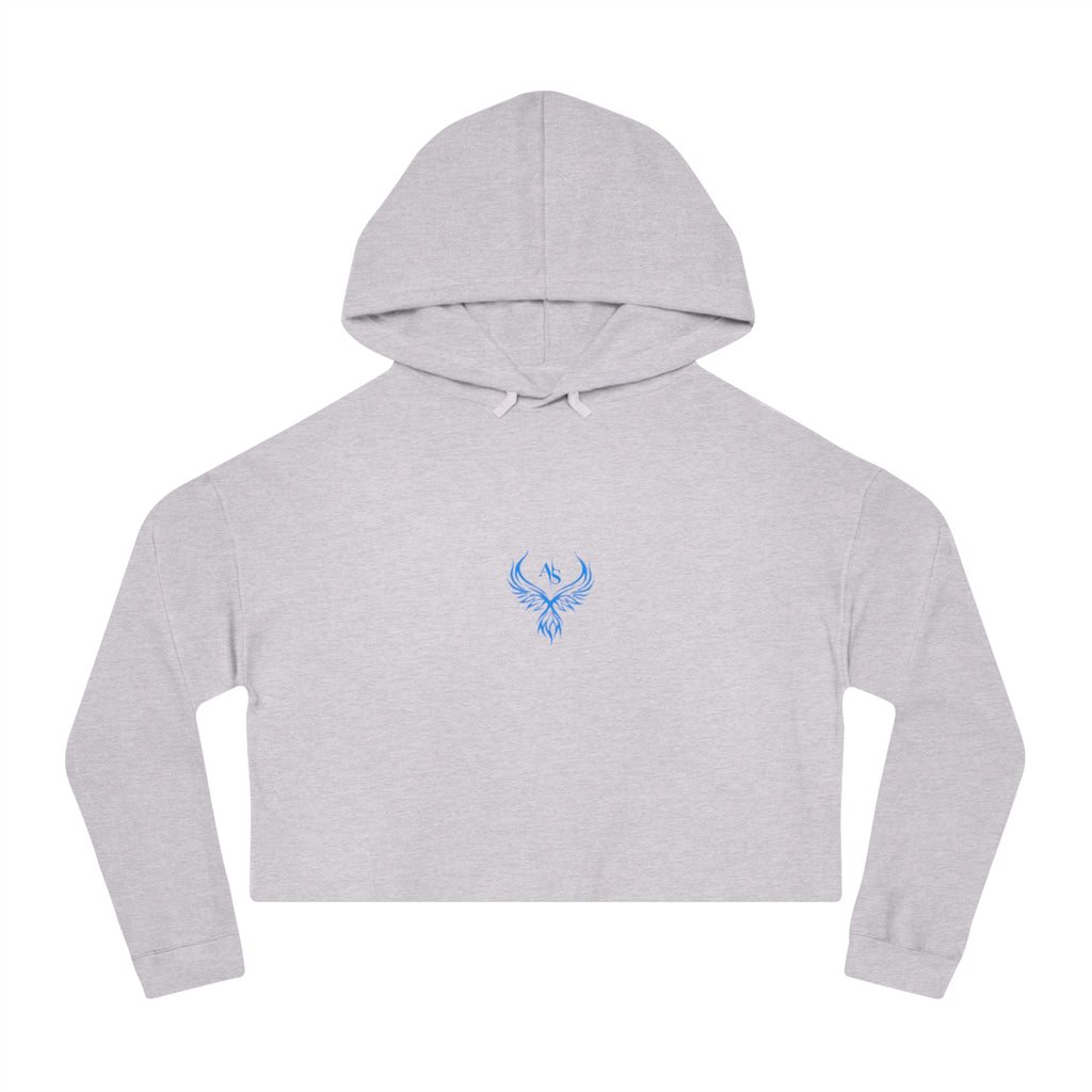 Alyon Society – Hoodie Court Femme Brodé avec Logo Officiel