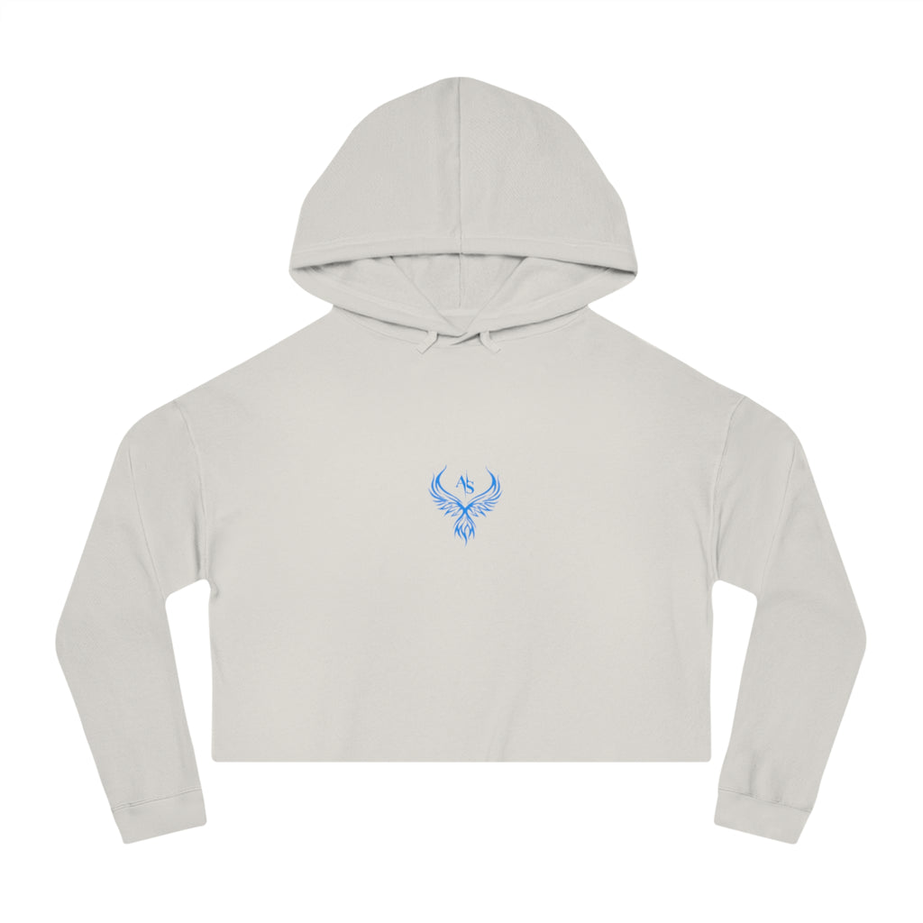 Alyon Society – Hoodie Court Femme Brodé avec Logo Officiel