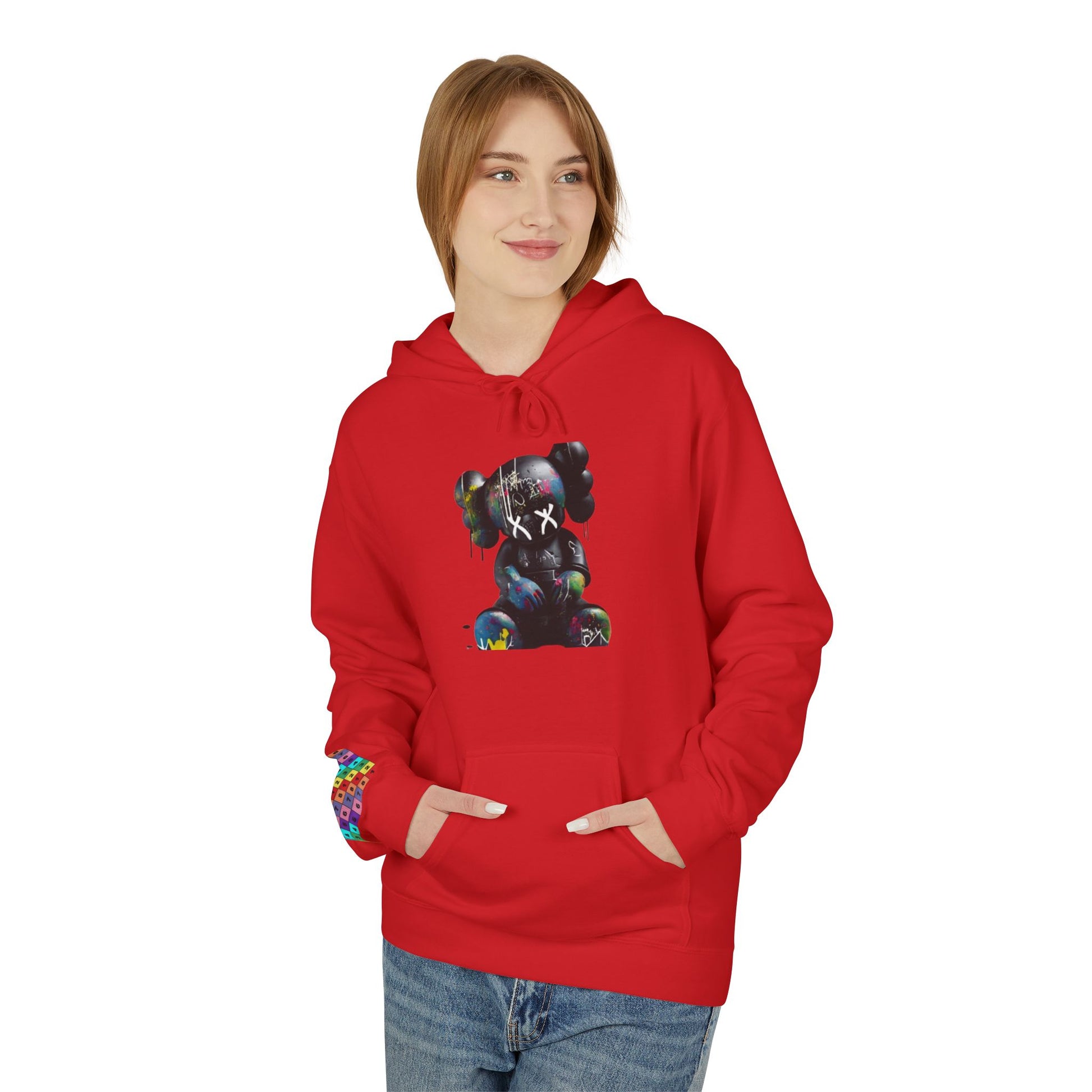 Cosmic Bear Hoodie – Confort Absolu & Style Unique